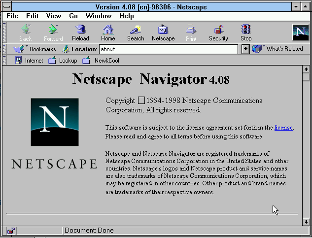 Classic Drivers Site NETSCAPE 4 08 DOWNLOAD