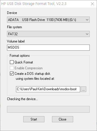 만들기 부팅 usb 윈도우10 UEFI