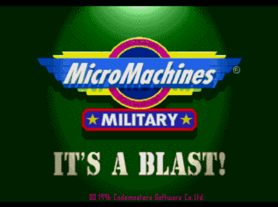 Micro Machines Military - It's a Blast!-ss1.png