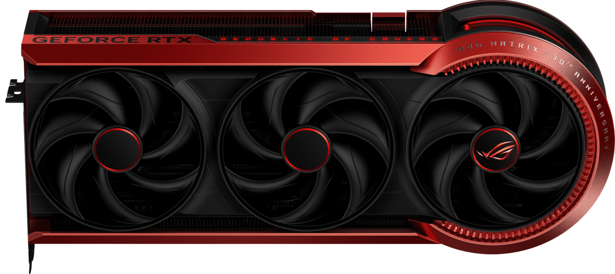 ROG Matrix GeForce RTX 5090 - ASUS Graphics Card 30th Anniversary Edition_Front.png